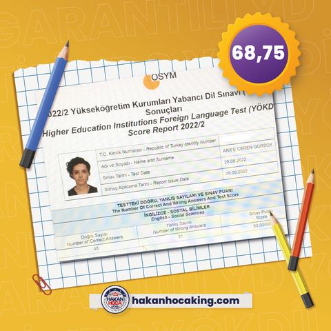 Öğrenci başarı sonucu 12