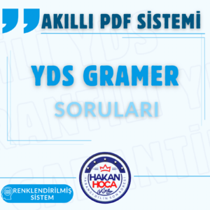 Akıllı PDF Sistemi(YÖKDİL YDS Grammar-İLK 30)