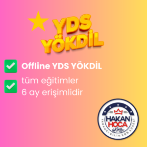 Offline YDS YÖKDİL