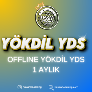 Offline YDS YÖKDİL 1 Aylık