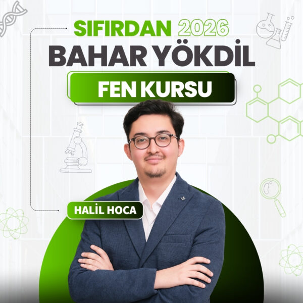2026 TEMELDEN YÖKDİL FEN KURSU