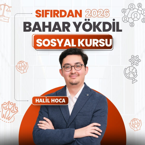 2026 TEMELDEN YÖKDİL SOSYAL KURSU